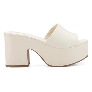 Larroude Miso Kid Skin Leather Platform Sandal NIB